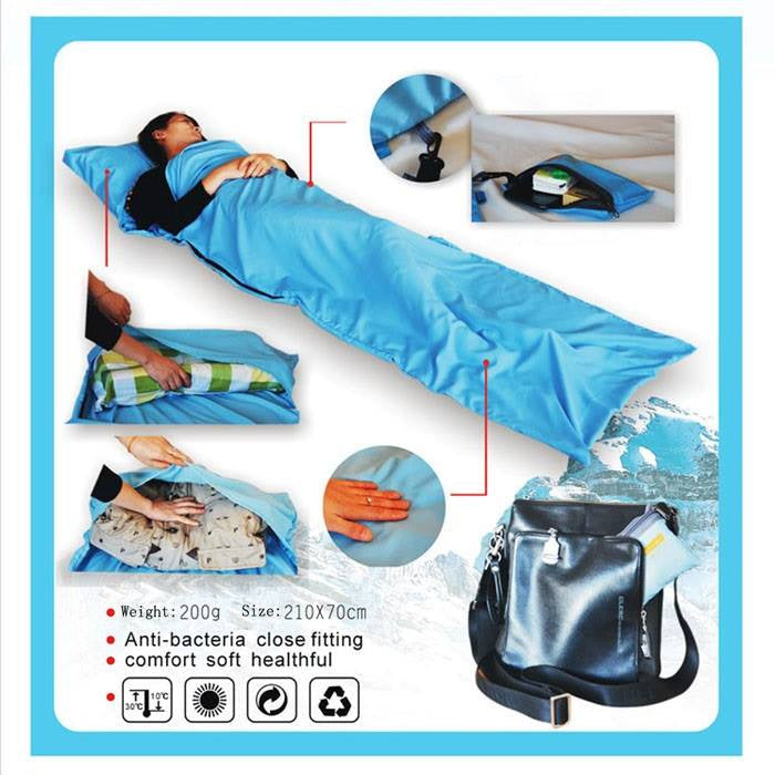 Camping blanket folded