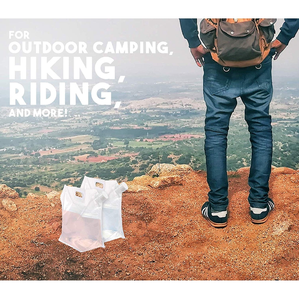 Realeos Collapsible Water Container folded