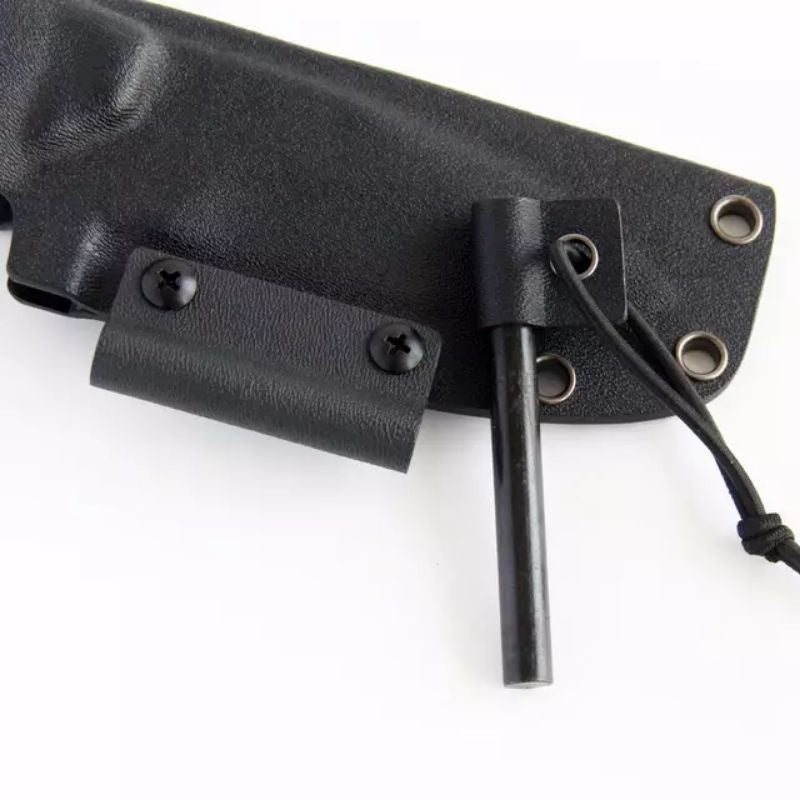 Kydex-Sheathed Ferro Rod Fire Starter