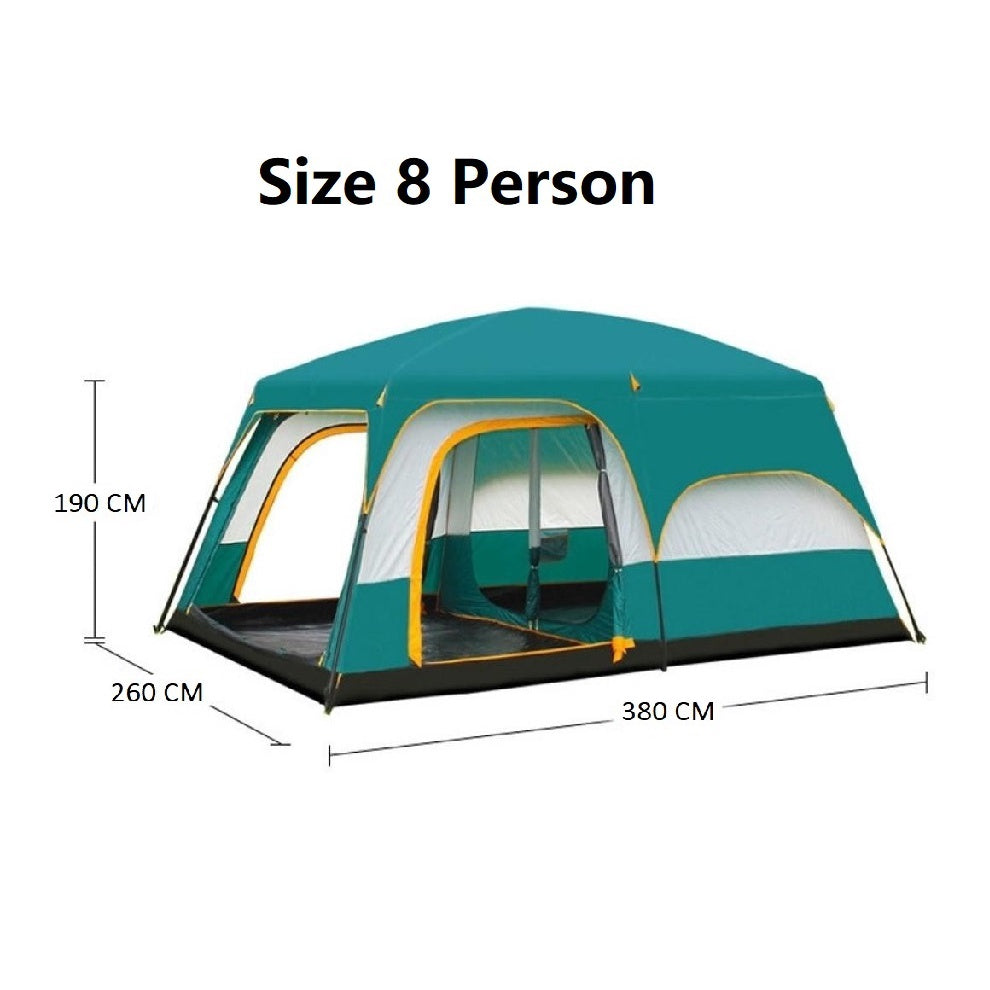 9-10 Person - Green