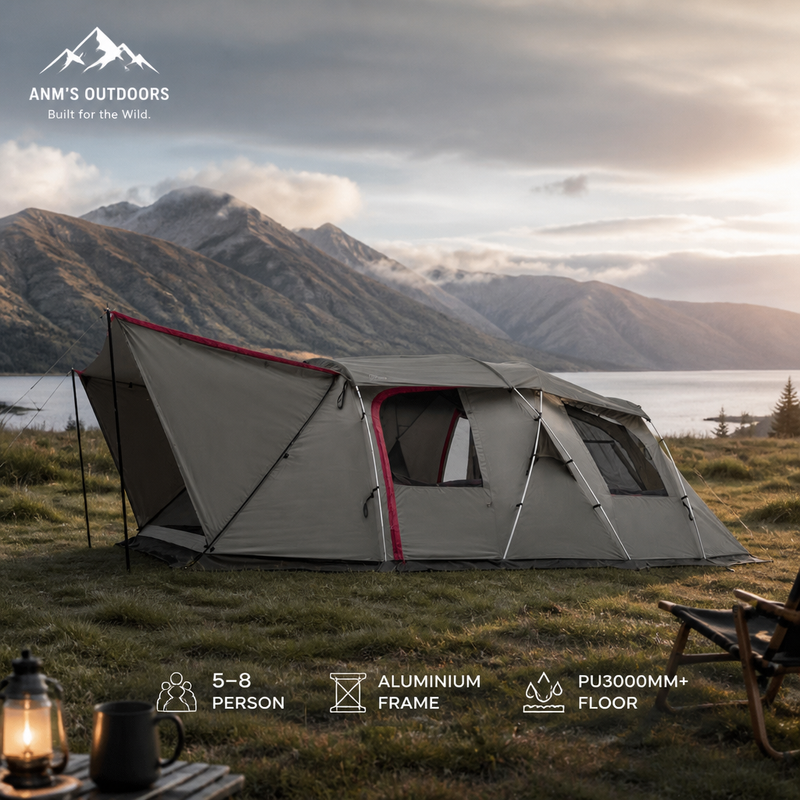 ANM's OUTDOORS Horizon Tunnel Tent ad creative