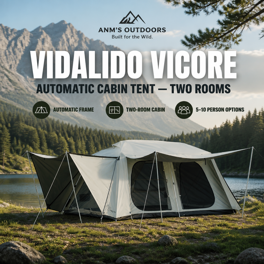 ANM's OUTDOORS Vidalido Vicore Automatic Cabin Tent