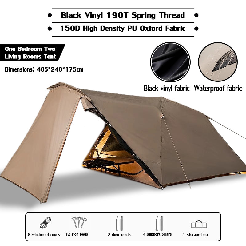 Mount Peak double-layer tunnel tent supplier image