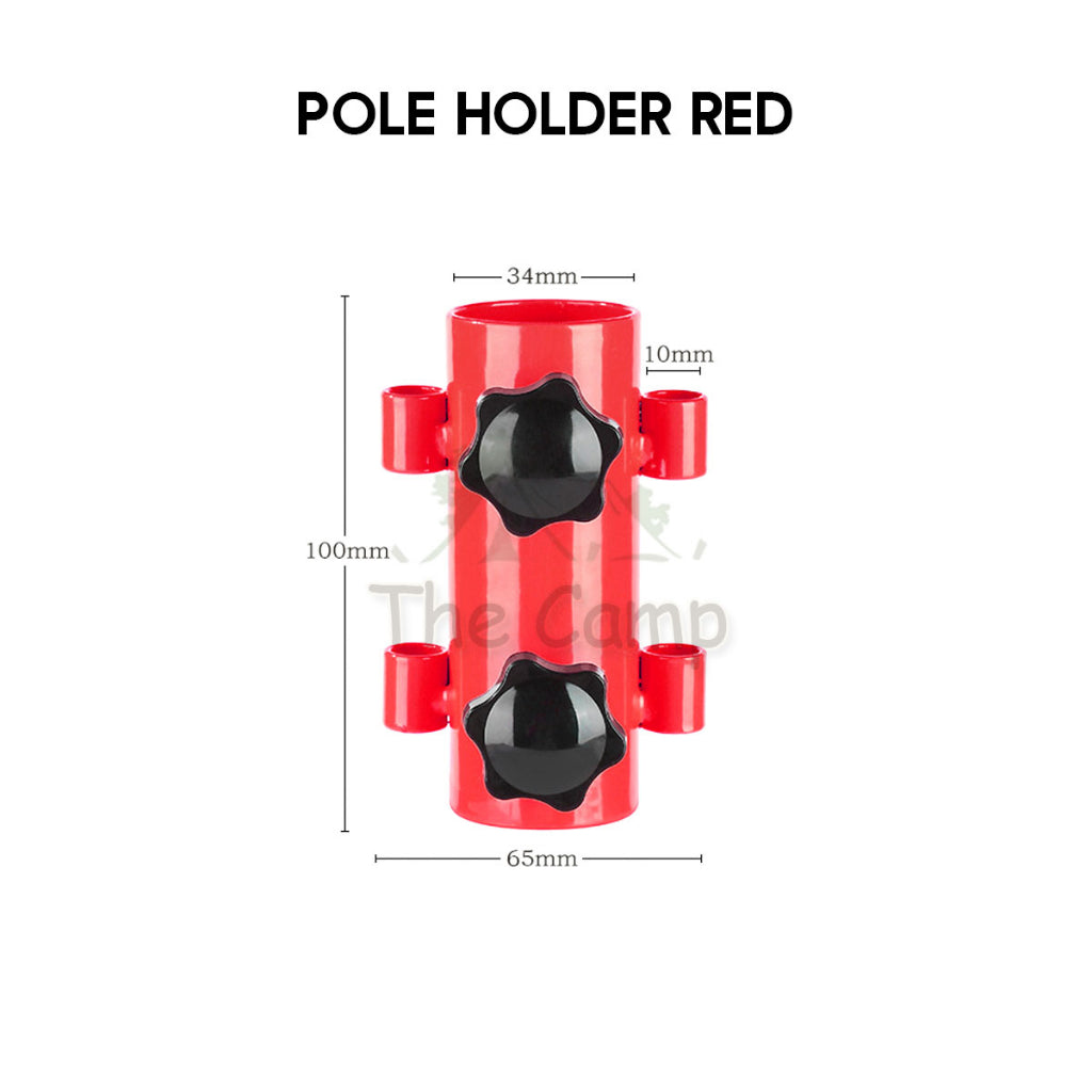Pole Holder Red