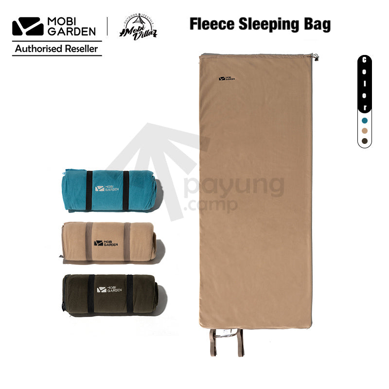 Mobi Garden Fleece Camping Sleeping Bag