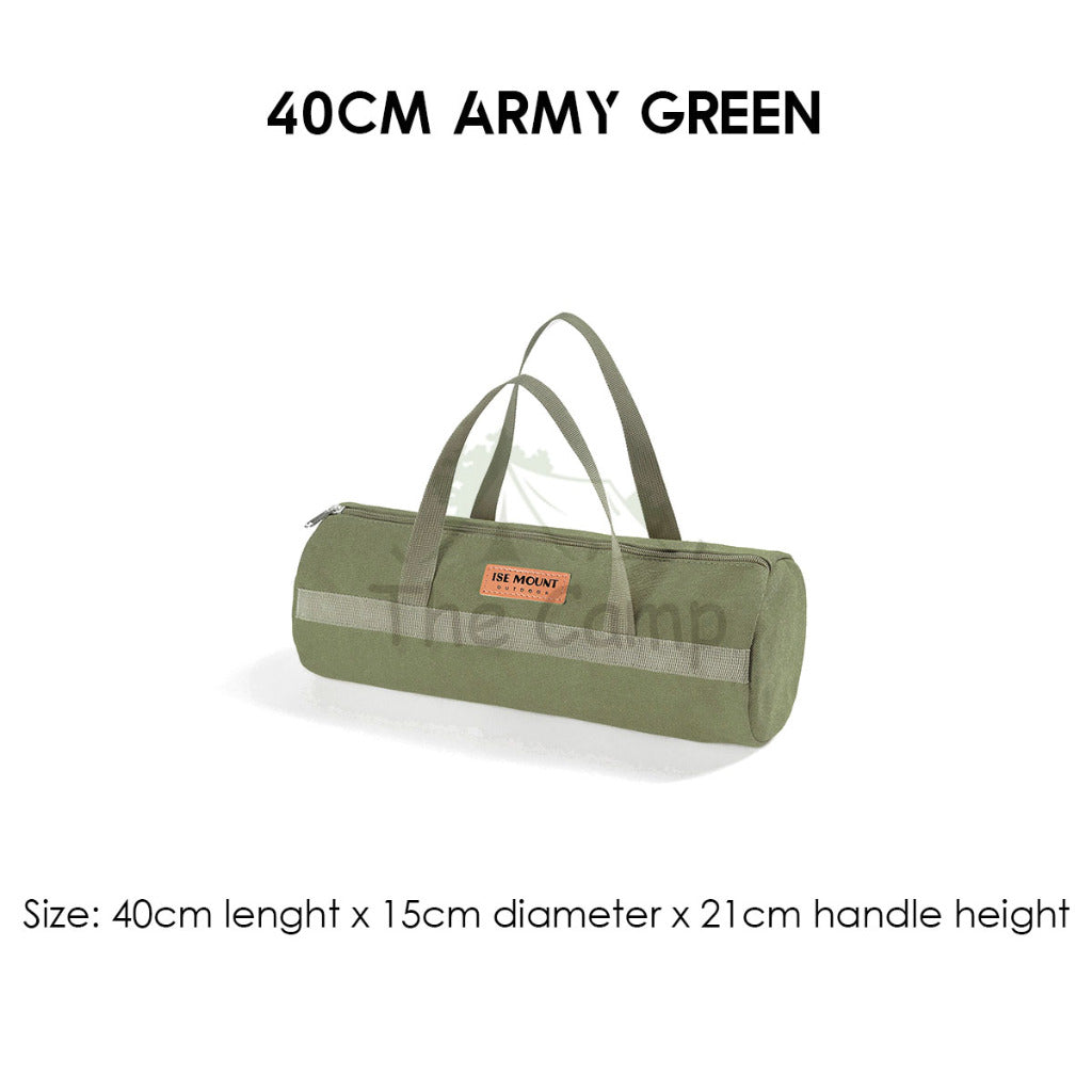 40cm Round Bag Green