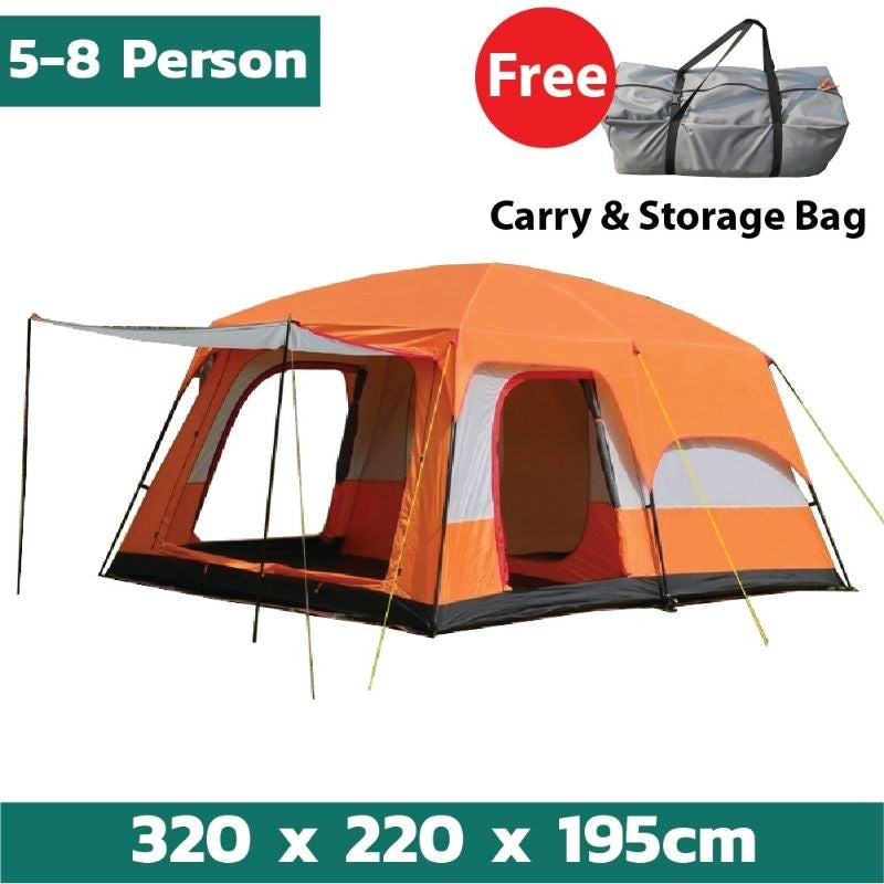 Orange 5-8 people