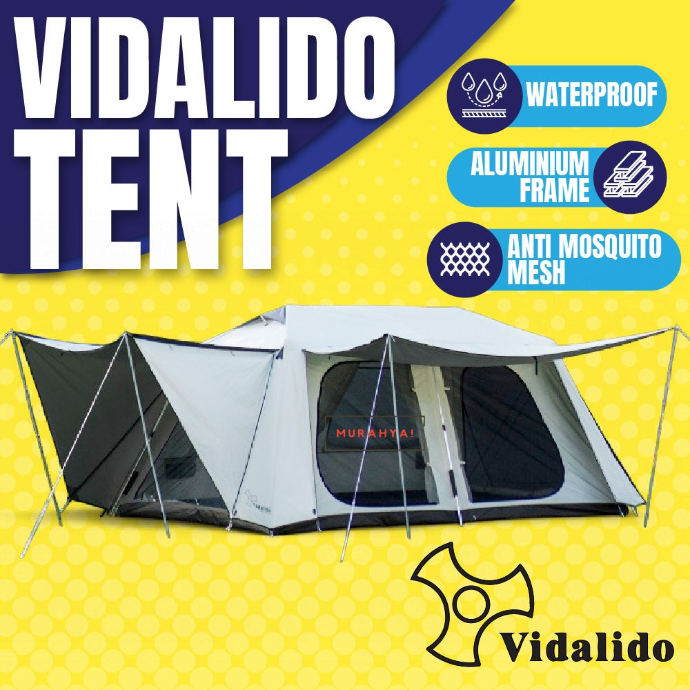 Vidalido Vicore automatic two-room cabin tent supplier image