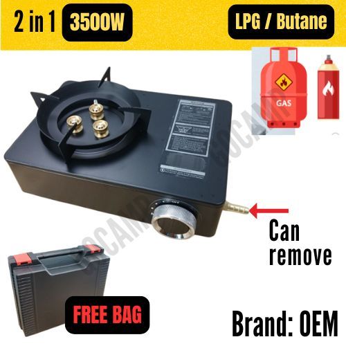 3500 W - Black