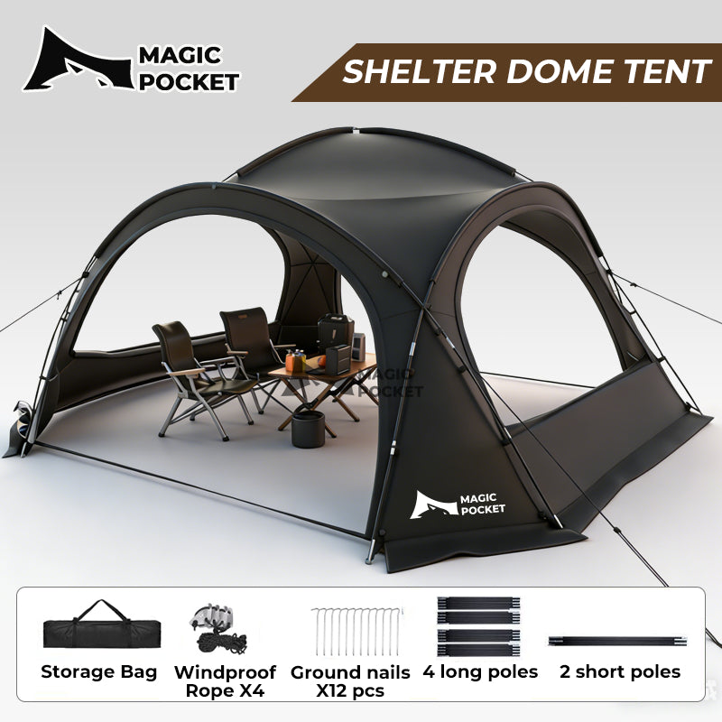 Magicpocket dome screen shelter