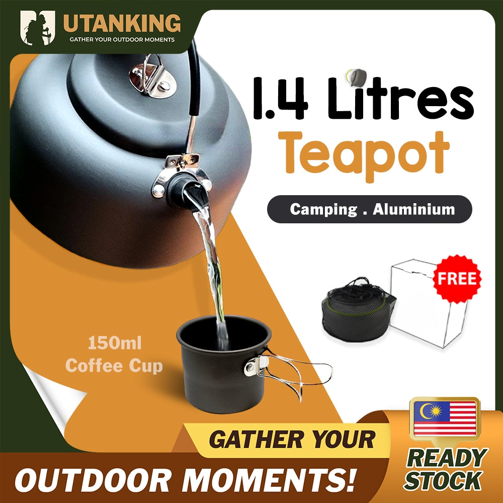 UtanKing 1.4L camping teapot