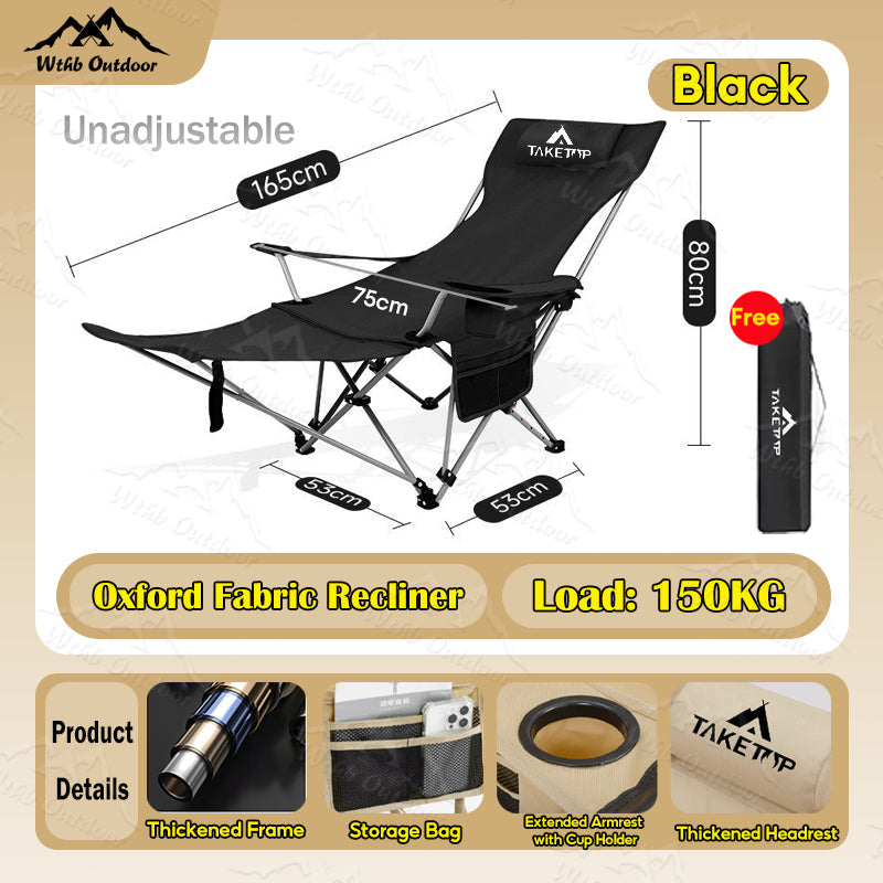 WTHB Recliner Hospital-Bed - Black Oxford