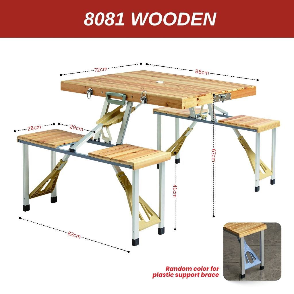 MYGARDEN Picnic Table - 8081 Wooden