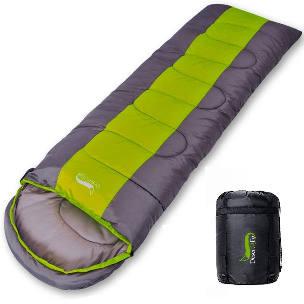 4-Season Envelope Camping Sleeping Bag