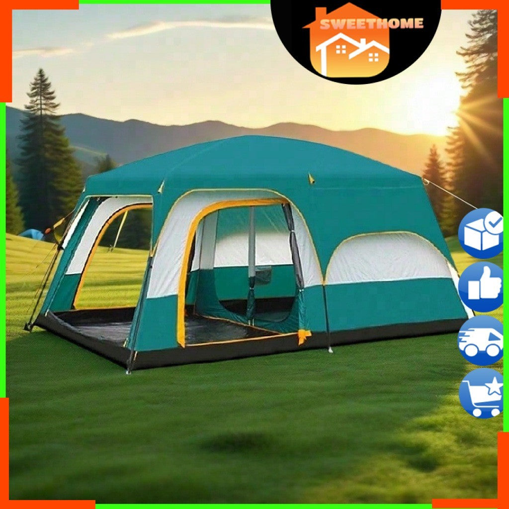 Camel Giant two-bedroom cabin family tent supplier image
