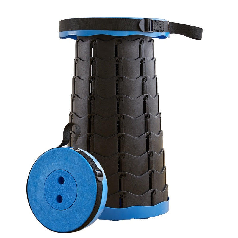 MysteryHero Telescopic Foldable Camp Chair - Blue