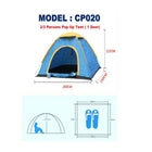 CP020 Single Door (2-3 Person)