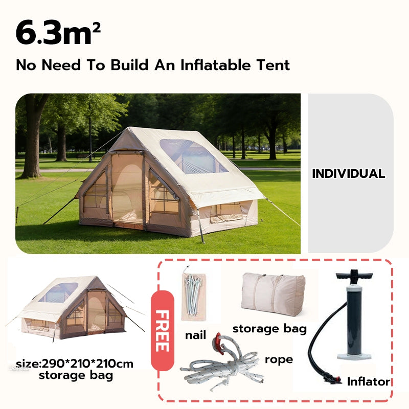 Air Inflatable Family Tent — Upgrade 290x210x210cm