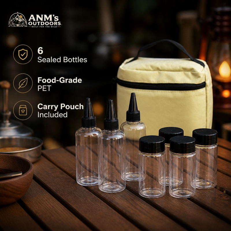 ANM's OUTDOORS camp seasoning set ad creative