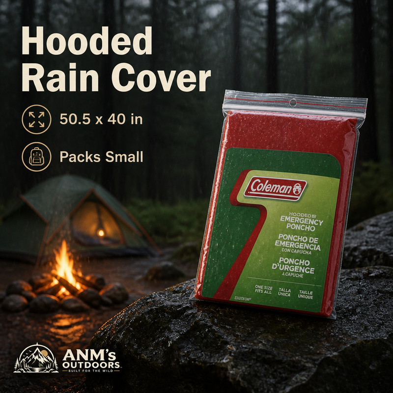 Coleman Emergency Hooded Poncho