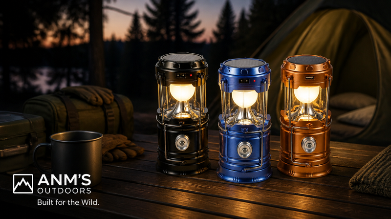 ANM's OUTDOORS GS Warbase 3-in-1 Camping Lantern
