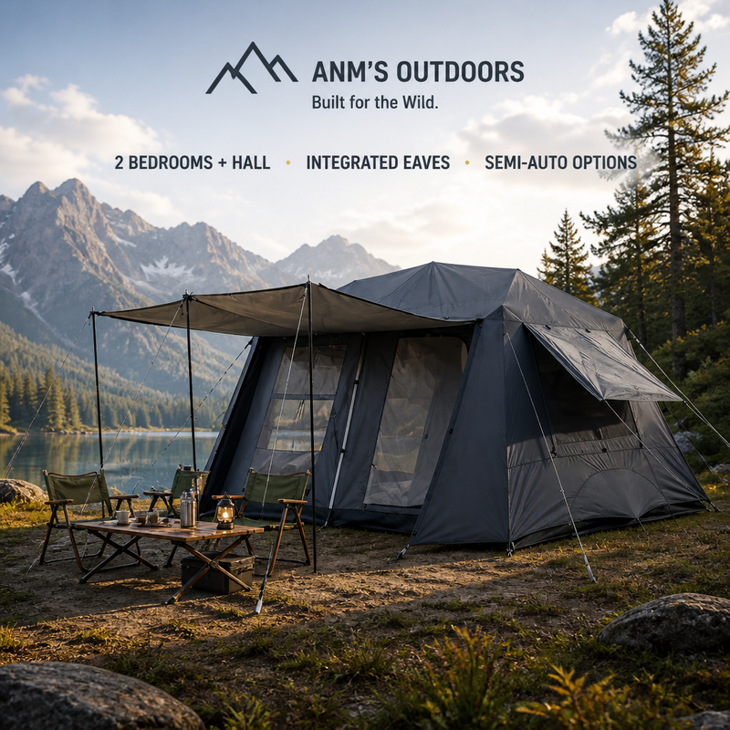 ANM's OUTDOORS KEEPHIKE Ridge Cabin Tent