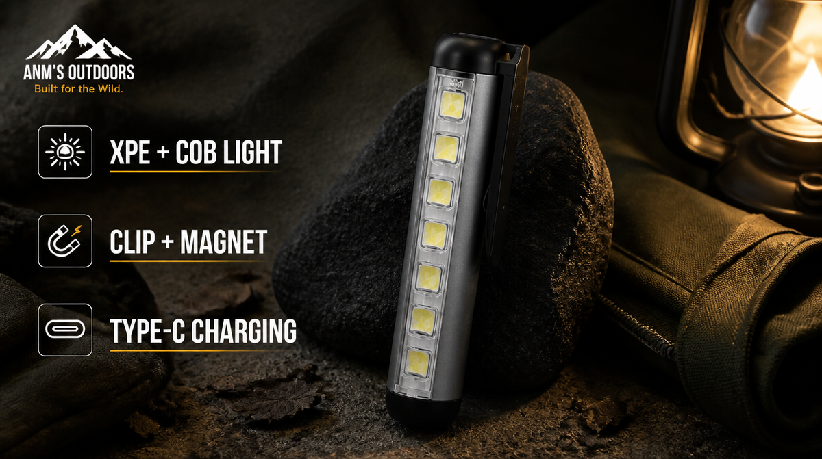 ANM's OUTDOORS LBE Mini Aluminium Torch ad creative