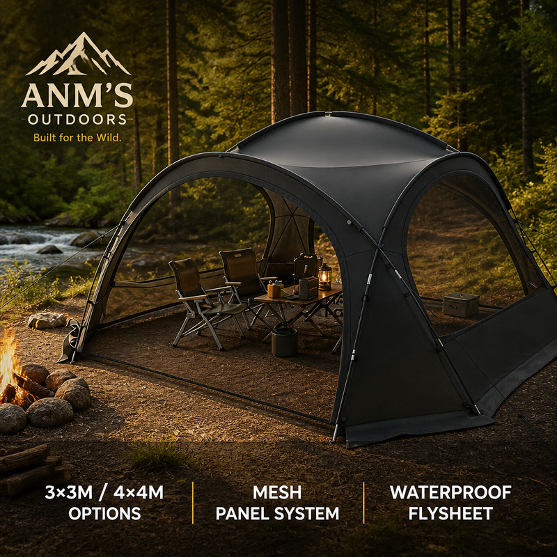 ANM's OUTDOORS Magicpocket Dome Screen Shelter ad creative