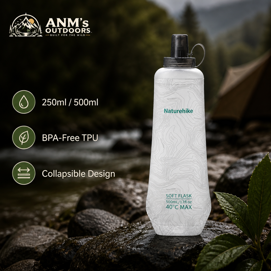 ANM's OUTDOORS Naturehike Soft Flask ad creative