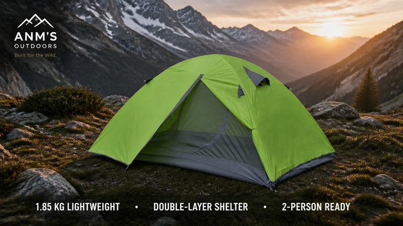 ANM's OUTDOORS SHILIHUI Lightweight Backpacking Tent ad creative