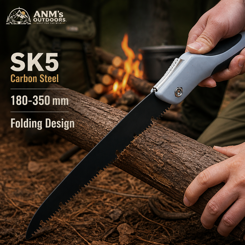 ANM's OUTDOORS SK5 folding pruning saw ad creative