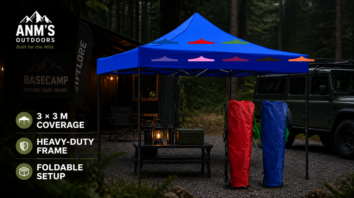 ANM's OUTDOORS TKTT Foldable Canopy Gazebo ad creative