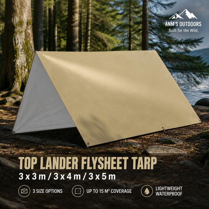 ANM's OUTDOORS Top Lander Flysheet Tarp