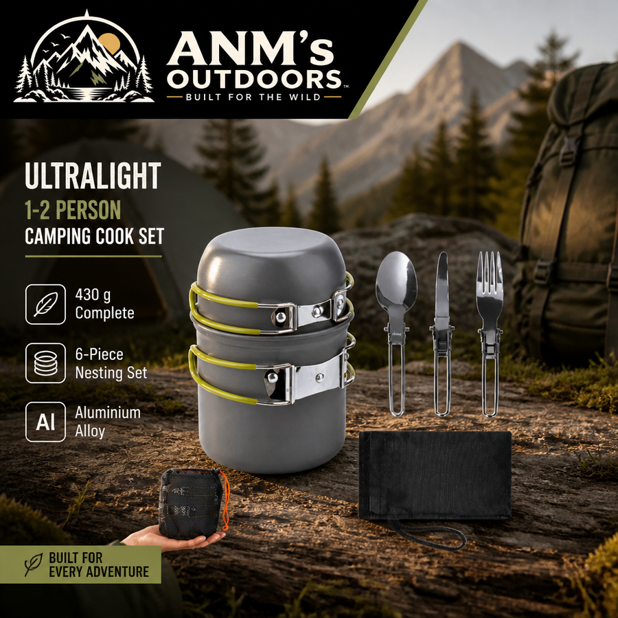 Ultralight Camping Cookware Set