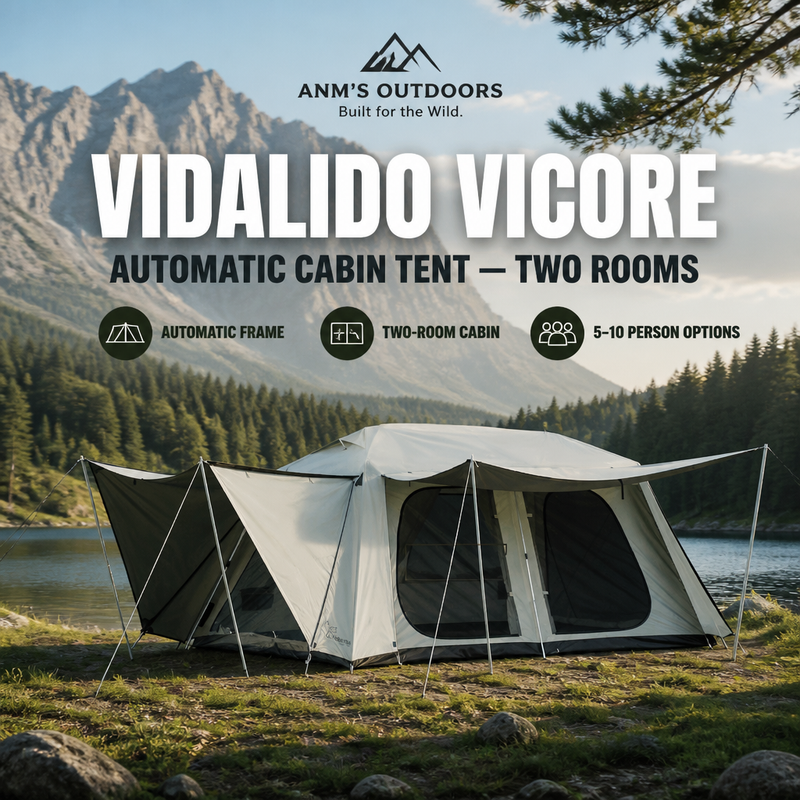 ANM's OUTDOORS Vidalido Vicore Automatic Cabin Tent