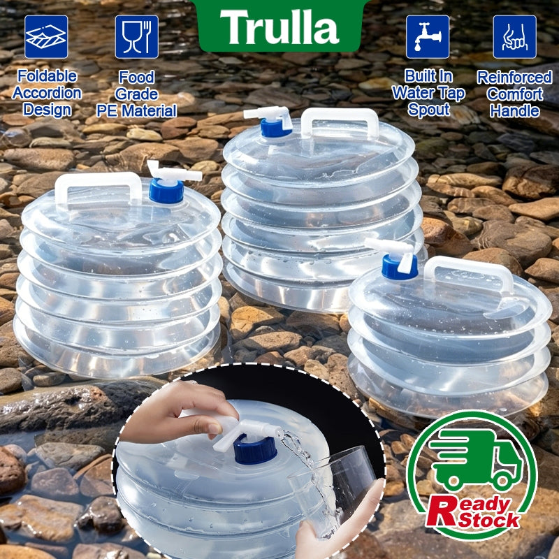 TRULLA Collapsible Water Bucket with Tap