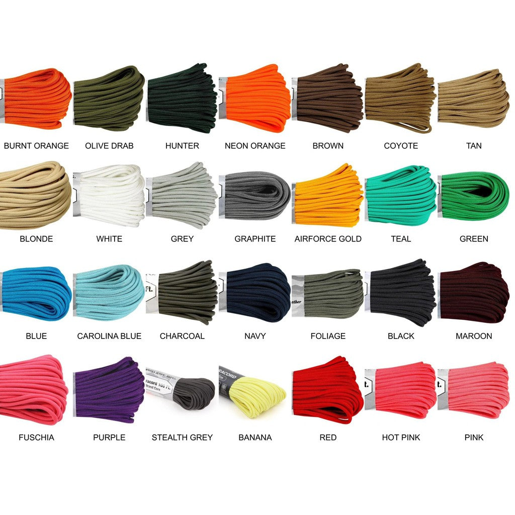 Atwood 550 paracord 30 metre hank