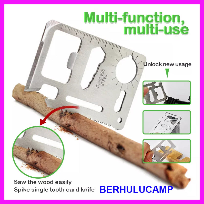11-in-1 Multifunction Pocket Card Tool