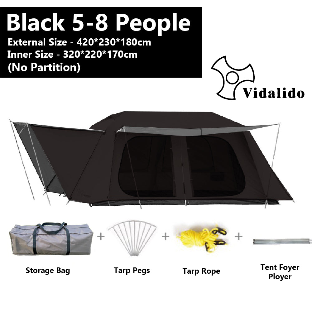 Black 5-8 people