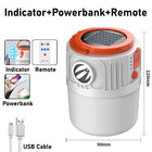 Indicator + Power Bank + Remote