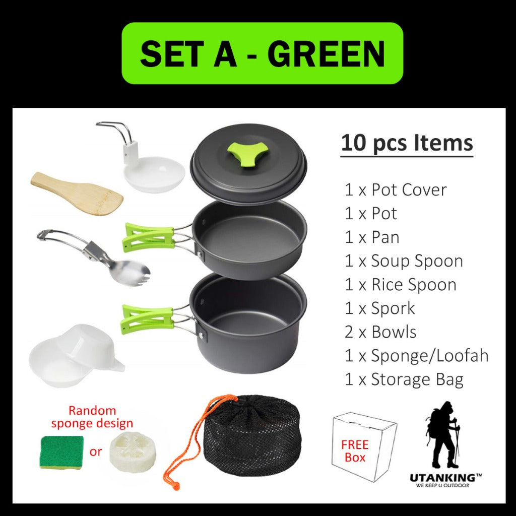 Set A - Green