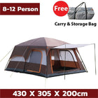 Brown 8-12 people
