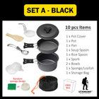 Set A - Black