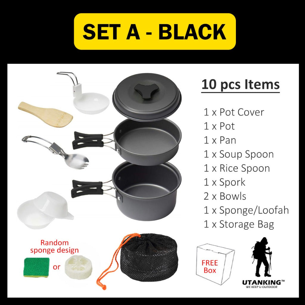 Set A - Black