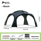 M Black 3x3x2.3m