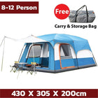 Sky Blue 8-12 people