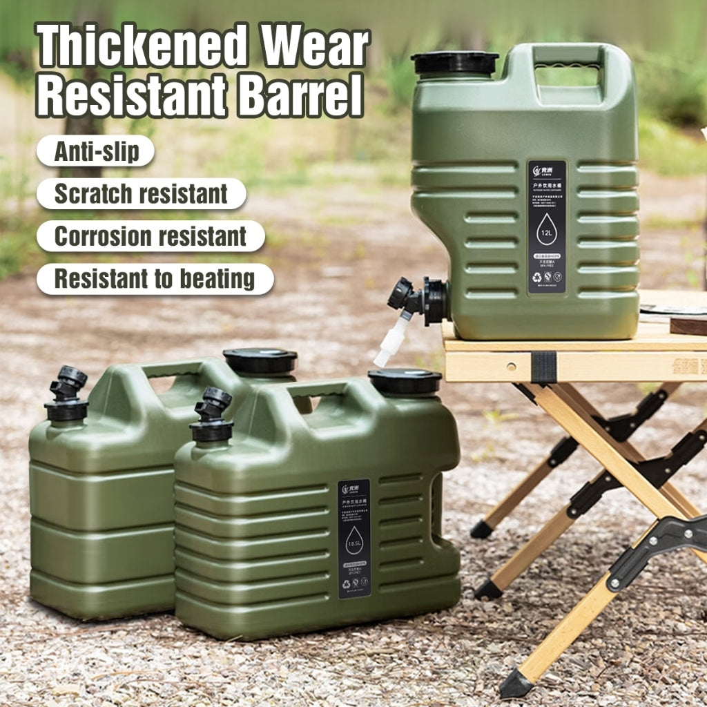 Army-Style Camping Water Tank colors