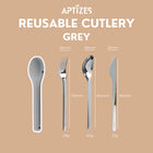 Grey - Fork Spoon Knife