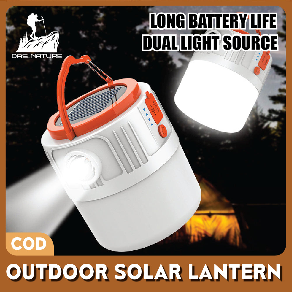 Das Nature solar camping lantern with power bank