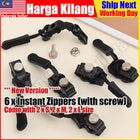6pcs Zipper w Screw